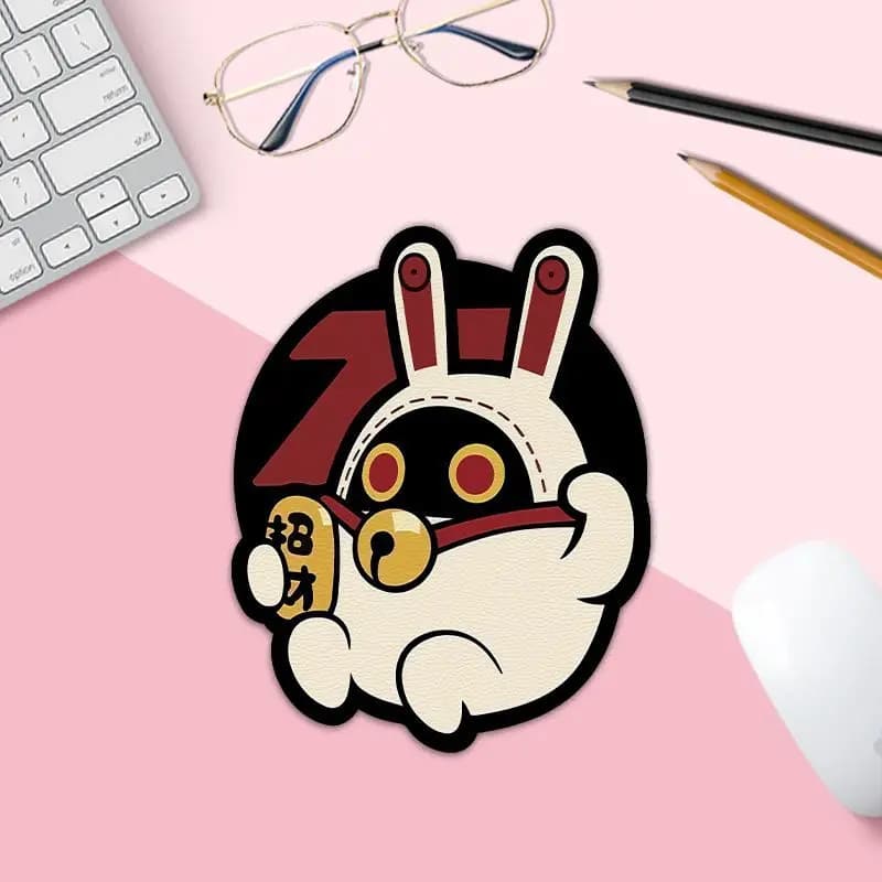 Zenless Zone Zero Chibi Cartoon Small Mouse Pad Portable Non‑Slip Wear‑Resistant Desk Mat for Laptop Notebook Daily Necessities