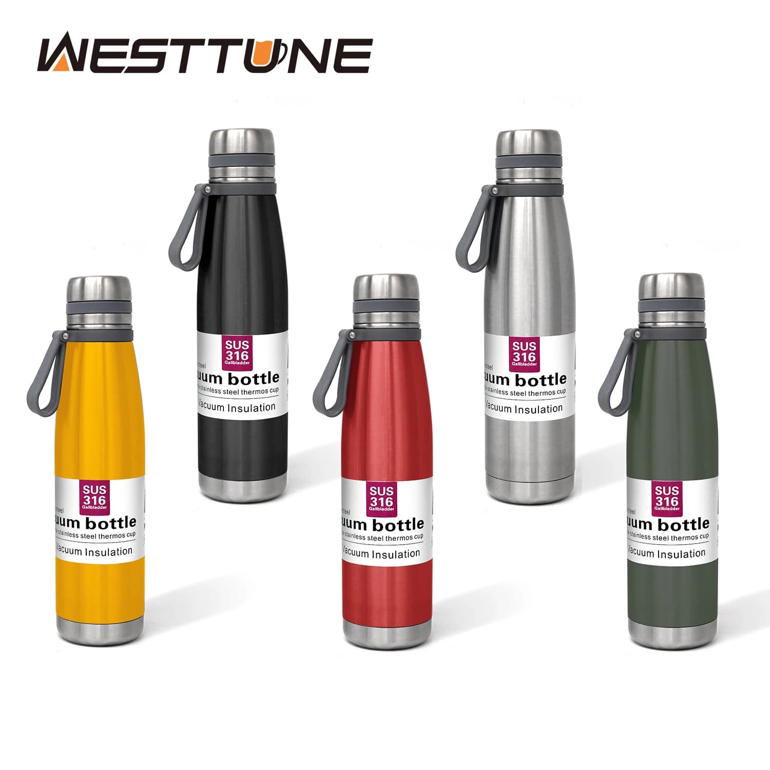 Double Wall Stainless Steel Thermos Bottle 850/1100 ml Portable Vacuum Bottle Insulated Water Bottle Travel Cup Warm and Cold