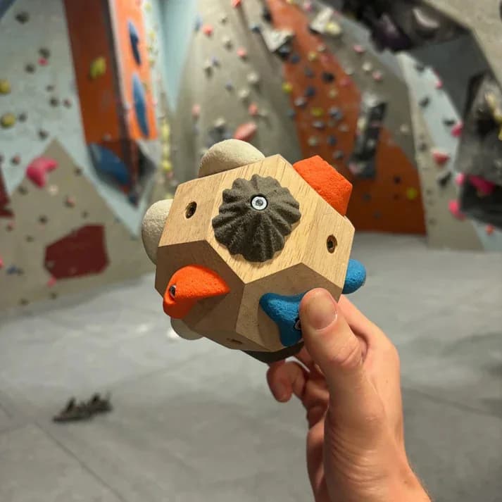 Blocco da arrampicata artigianale da 11 cm, contiene pietre giganti fatte a mano, migliorano la resistenza, ornamento di precisione, decorazioni per la casa, regalo