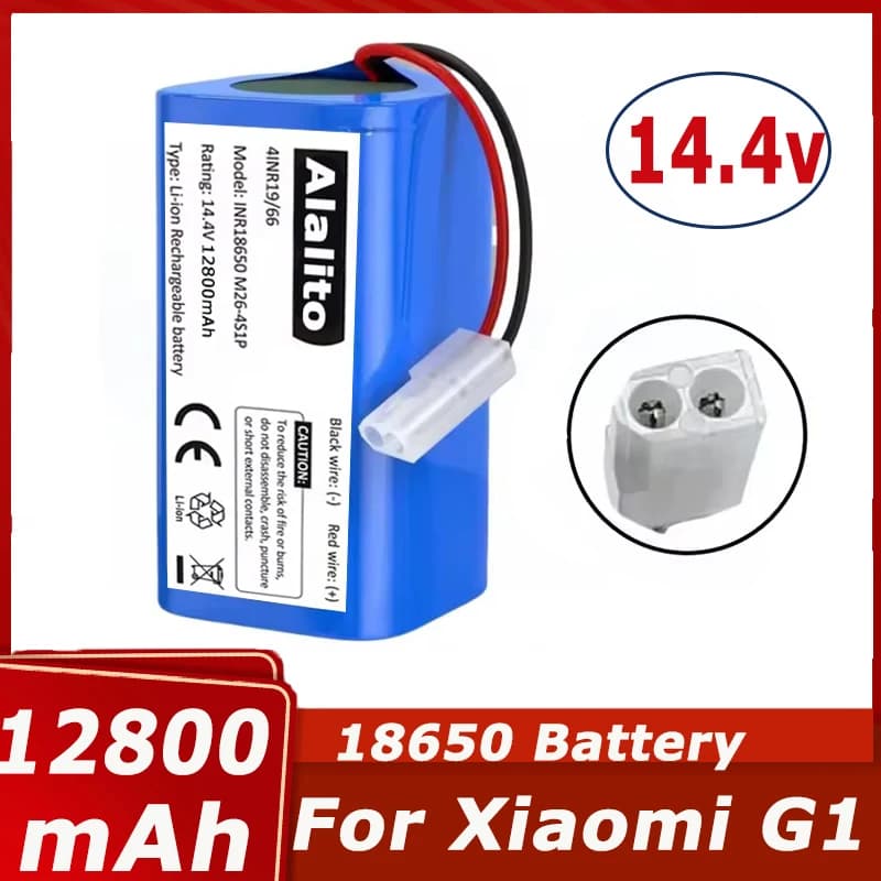 14.8V Lithium Battery SuitableFor Xiaomi Robot Vacuum MOP Essential MJSTG1, Rowenta，Tefal Explorer Series 20，Mijia G1