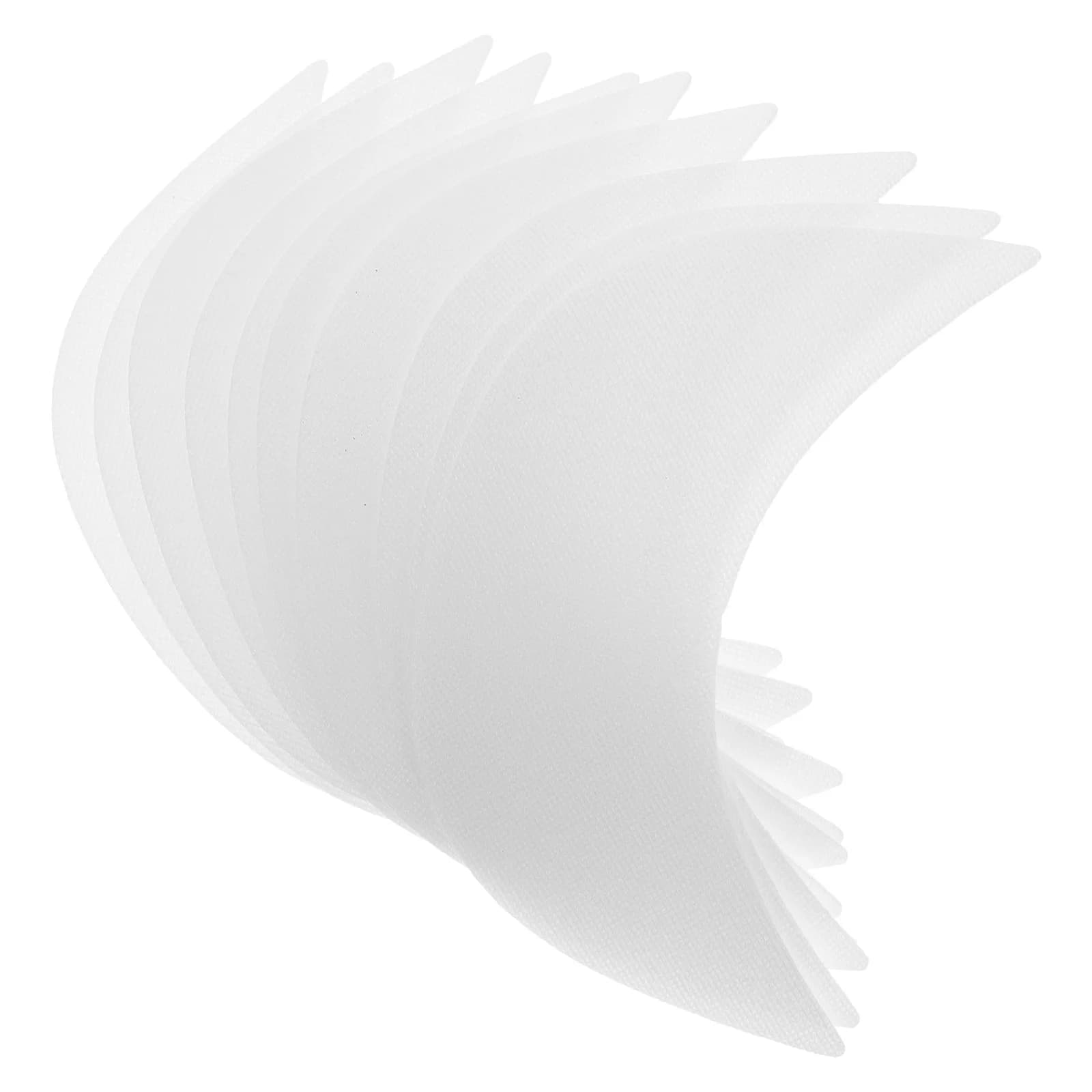 10 Pcs Label Hat Brim Accessories Sun Replacement Shade Baseball Caps Inserts White Visor