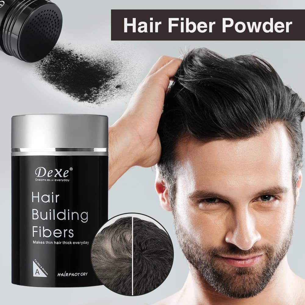 Volumizing powder for hair, instant coverage black roots and blondes, hair concealer, repair and filler for thinned hair