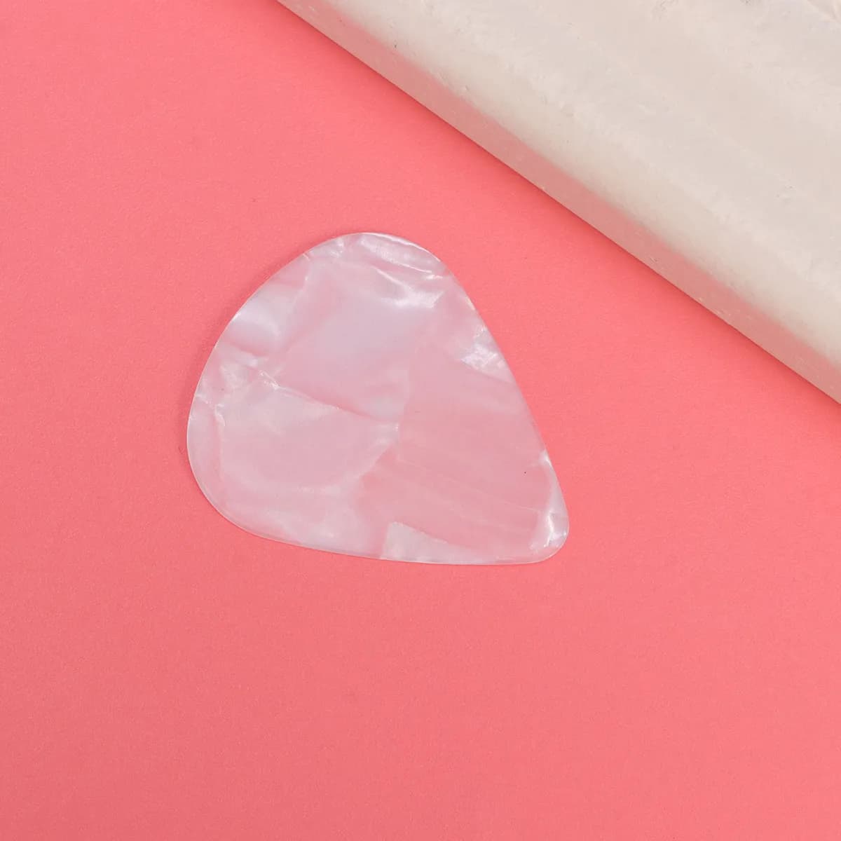 Set di 5 Plettri in Celluloide per Chitarra, Flessibili e Comodi da Impugnare, per Chitarra Acustica, Basso e Ukulele, Accessori per Plettri