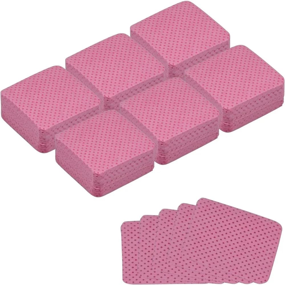 150 Pcs Soft Absorbent Lint-Free Wipes for Nail Polish Removal and Eyelash Extensions