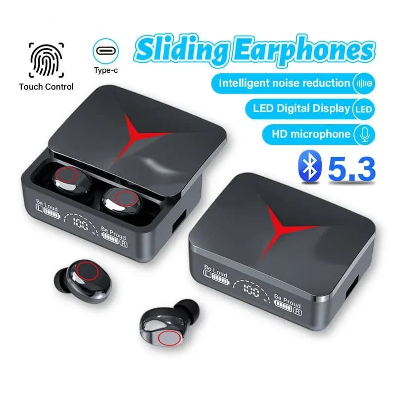 Original Wireless Headphones TWS M90 Bluetooth 5.3 gaming headphones sports headphones for iPhone Xiaomi free shipping