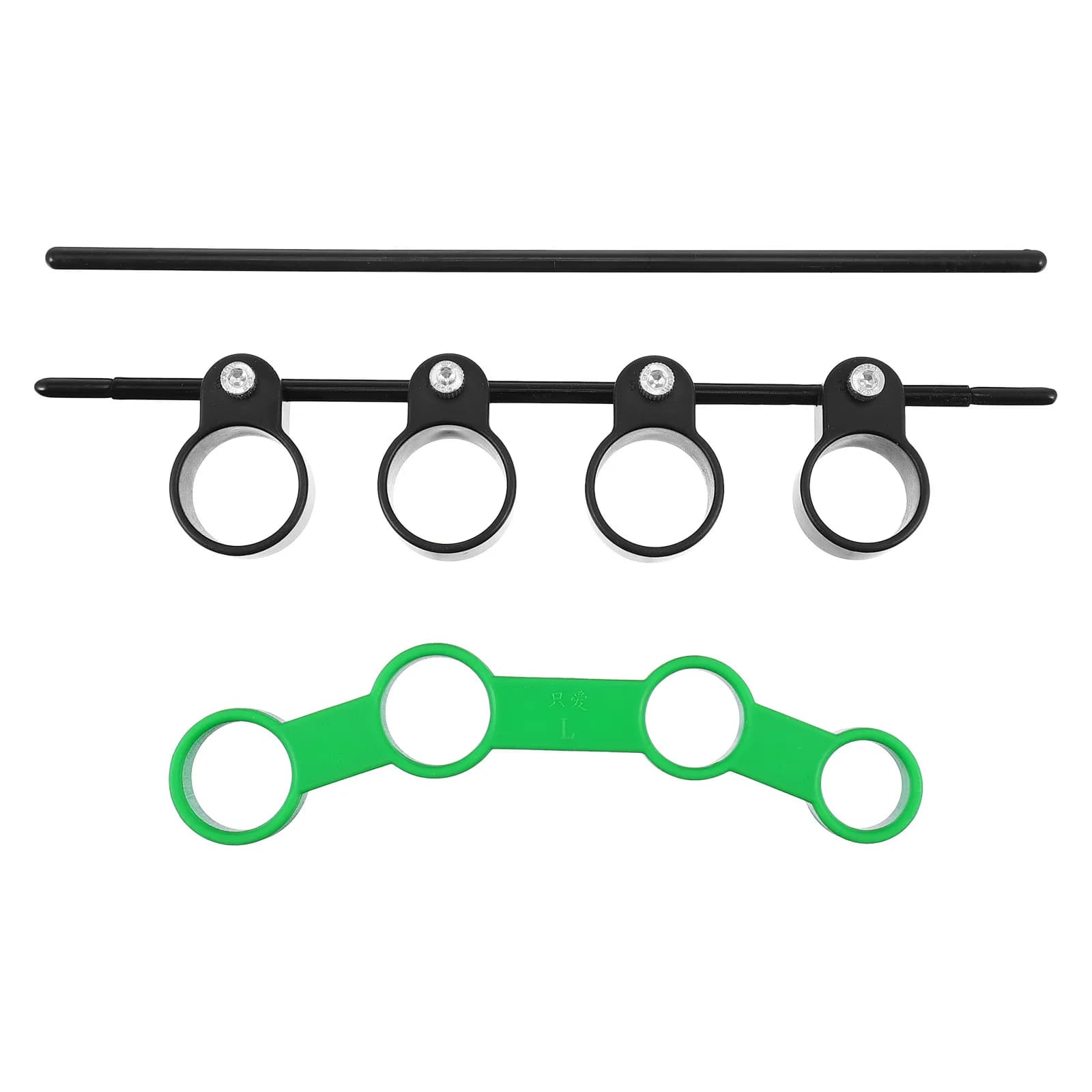 2Pcs Finger Expansion Trainer Tool for Guitar Beginners Ukulele Piano Bass Mandolin Violin Saxophone Finger Stretching and Span