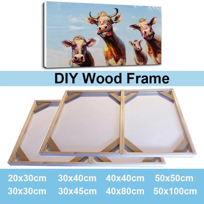 Cornice in legno fai da te 30x45cm 40x80cm 50x100cm cornice per pittura decorativa Poster cornice per foto moderna decorazione per la casa cornice per foto da parete