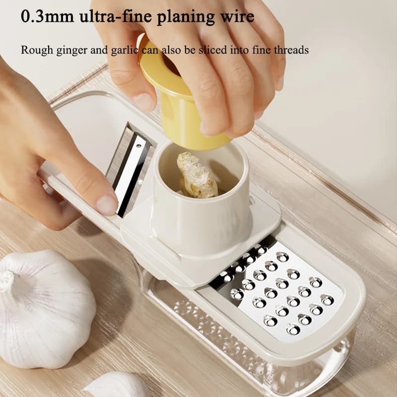 3in1 Aglio Zenzero Smerigliatrice Gadget Da Cucina Mini Smerigliatrice Aglio Manuale Spremiaglio Utensili Da Cucina per Frantumare Spezie Erbe Aglio