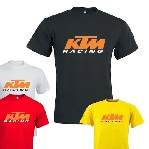 T-shirt Stadium Ktm Racing T-shirt Fan Club Moto Maglia Moto fuoristrada