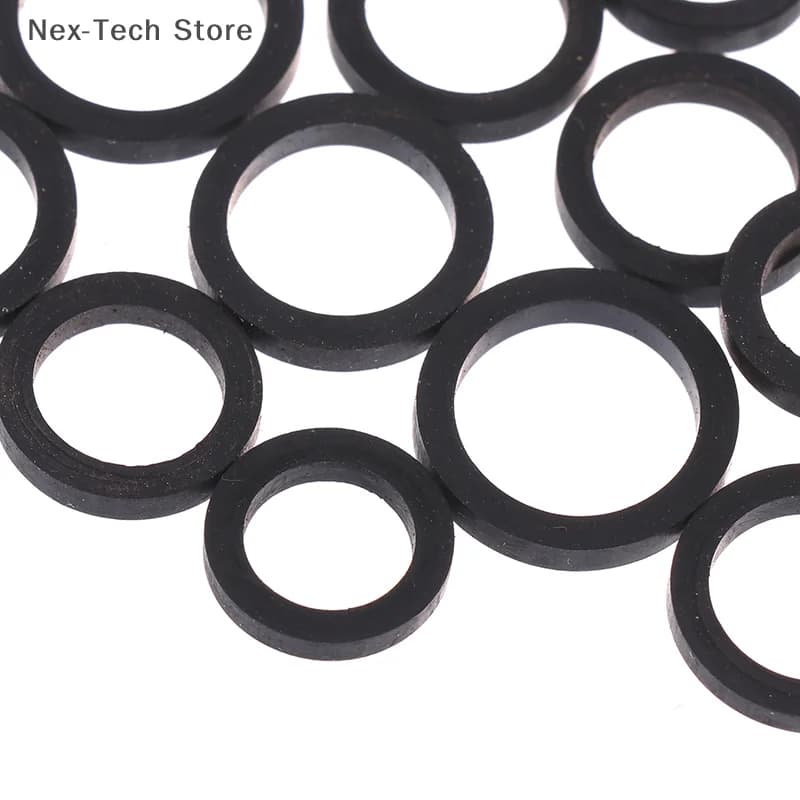 20 Pz Gomma Nera Mista Ruota Al Minimo Anello Puleggia Anello Lettore Audio-Stereo Anelli Per Cassetta Deck Registratore a Nastro 9mm-13mm