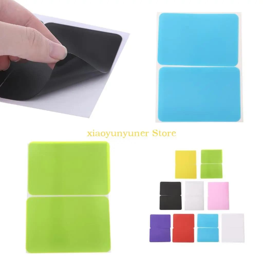 P9JB 2 pezzi sottile universale colorato touch bar poggiapolsi cuscino supporto per pellicola protettiva per laptop