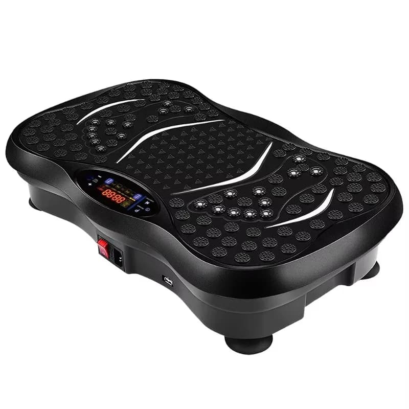 Macchina per Esercizi con Piastra a Vibrazione Elettromagnetica per Allenamento Professionale di Tutto il Corpo, Portatile per Uso Domestico e Perdita di Peso