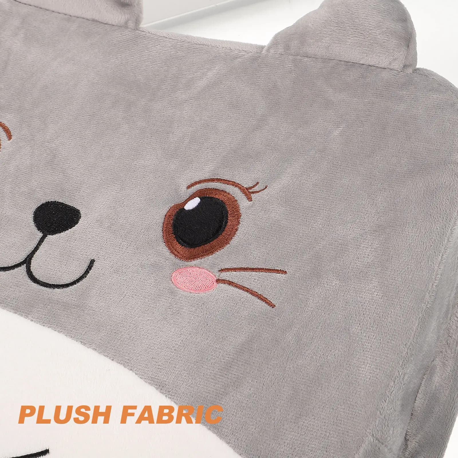 Cuscino Rialzato per Sedia da Pranzo per Bambini con Gatto Cartone Animato, Leggero, Traspirante e Confortevole, per Aumentare l'Altezza dei Bambini