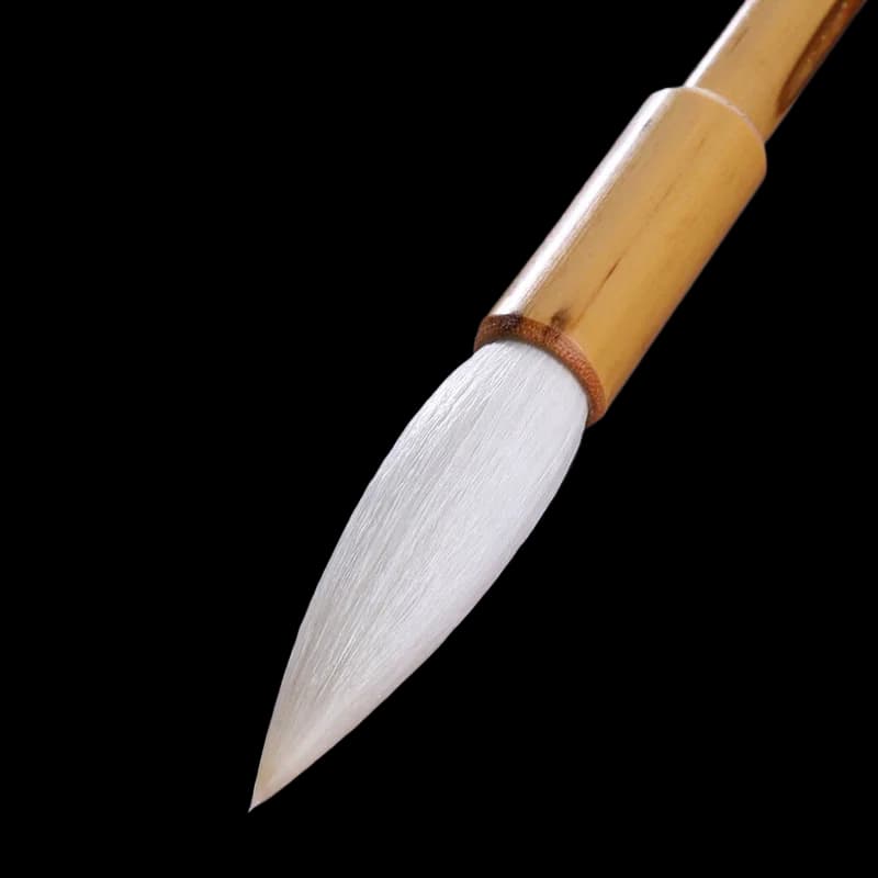 Woolen Hair Running Script Writing Brush Goat Hair Official Script Calligraphy Brush Set Chinese Painting Landscape Brush Pen