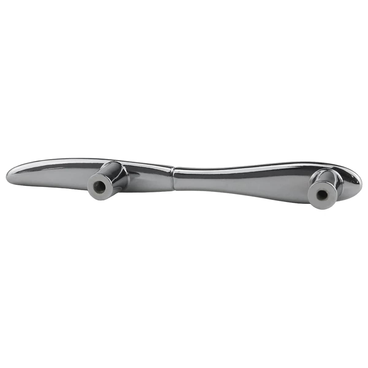 [Promotions]6 PCS Knife Spoon Fork Kitchen Cabinet Closet Drawer Pull Handles Knobs 3-Inch Center to Center (Silver)
