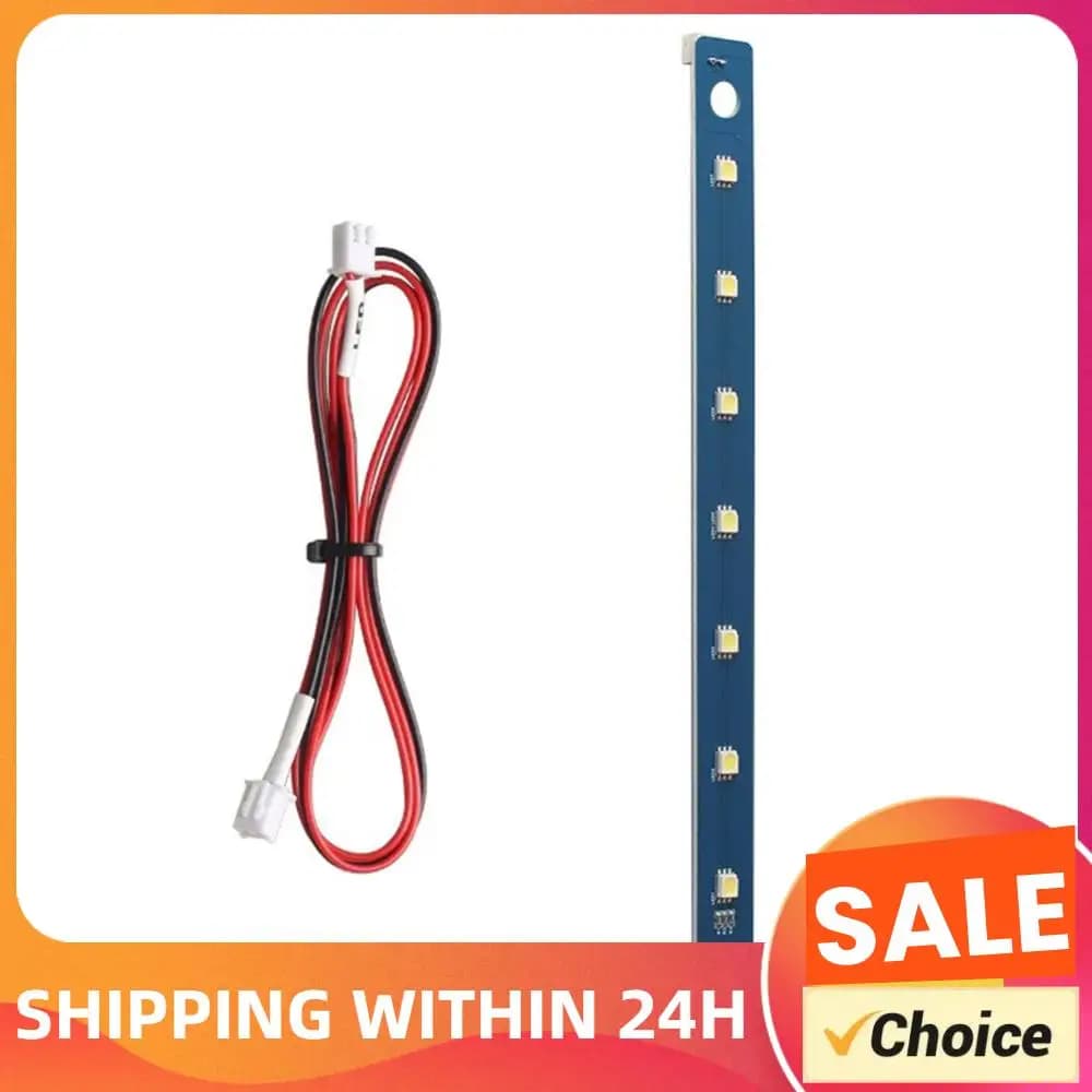 Scheda luminosa per stampanti 3D FLASHFORGE Adventurers AD5M 5MPRO, 7 LED con cavo, striscia luminosa, accessori per stampa 3D