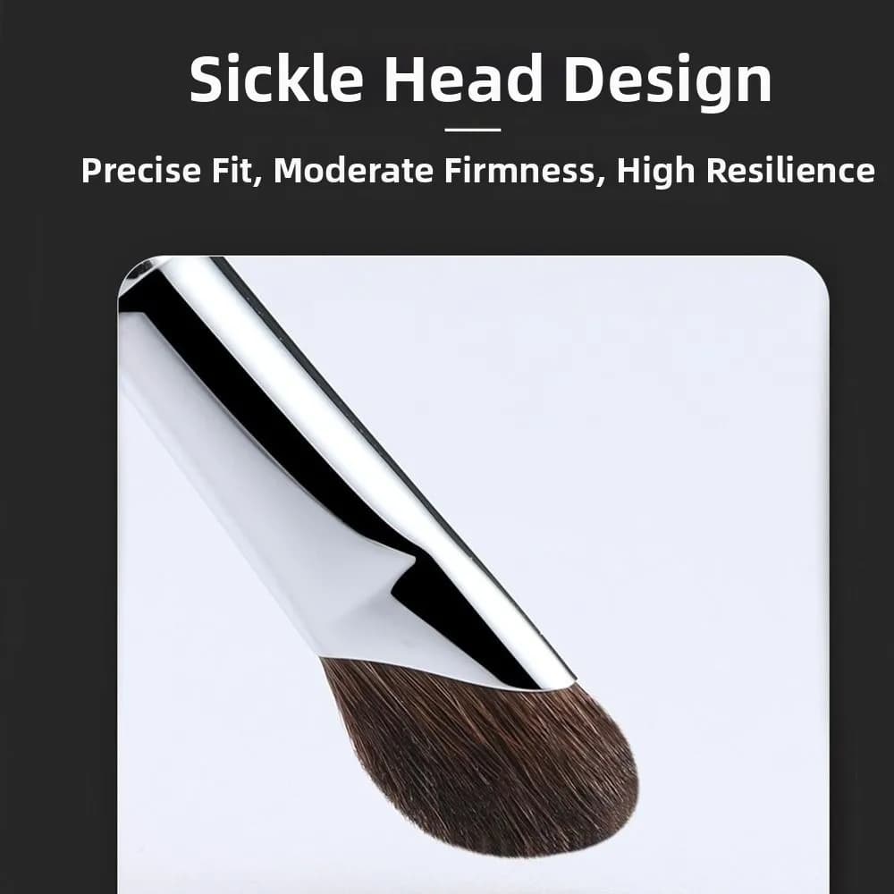 Fake Shaped Face Brush for Contouring and Sculpture Perfect, Delicate on Leather, Durable, Naso Smooth Brush, Soft Makeup Brushes