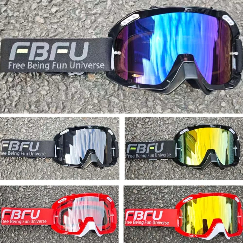 Helmet Compatible Ski Safety Goggles Anti UV Panoramic Large Lens Dust Snow Block for Mountain Skiing