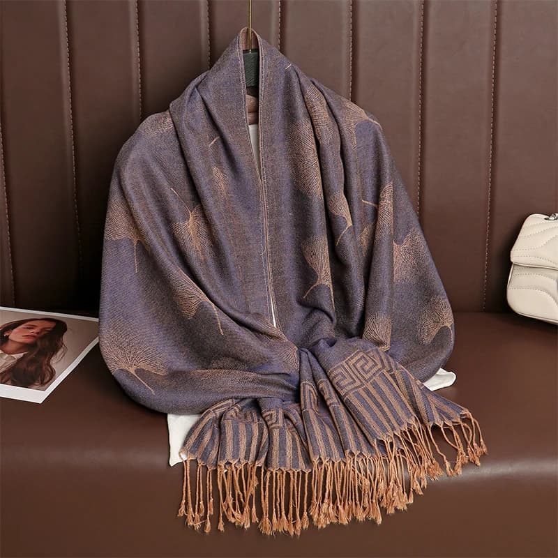 Stile etnico Nappa Coperta di Spessore Pashmina Nuovo Inverno Caldo Scialle Avvolgente Cashmere Sciarpa Jacquard Donne Fazzoletto Da Collo Poncho Stole