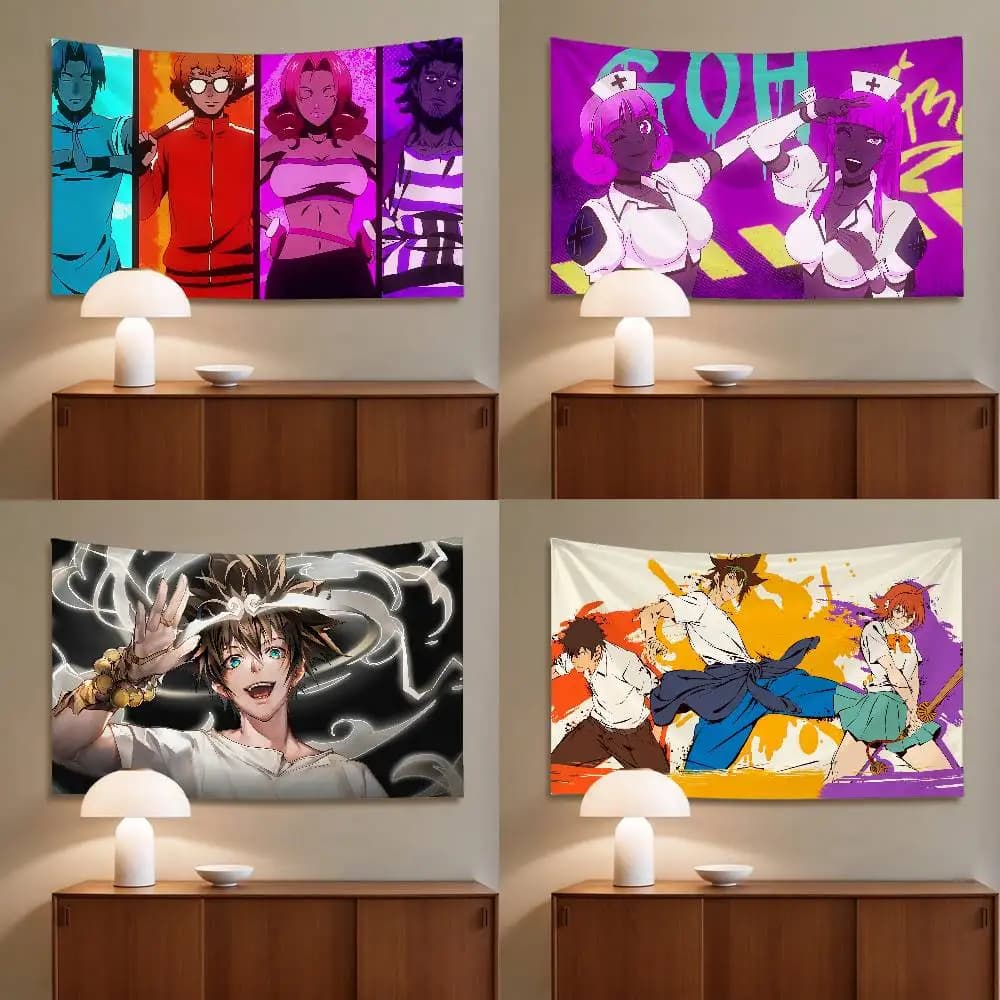 The G-God Of High School Tapestry Wall Hanging Tapestry Art Deco Blanket Curtain Hanging At Home Bedroom Living Room Decor