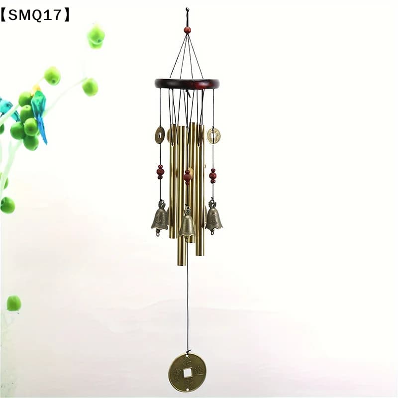 Large Wind Chime Tubes Bells Metal Church Bell Outdoor Garden Home Garden Decor Hanging Wind Chime Symbol Of Good Luck【SMQ】