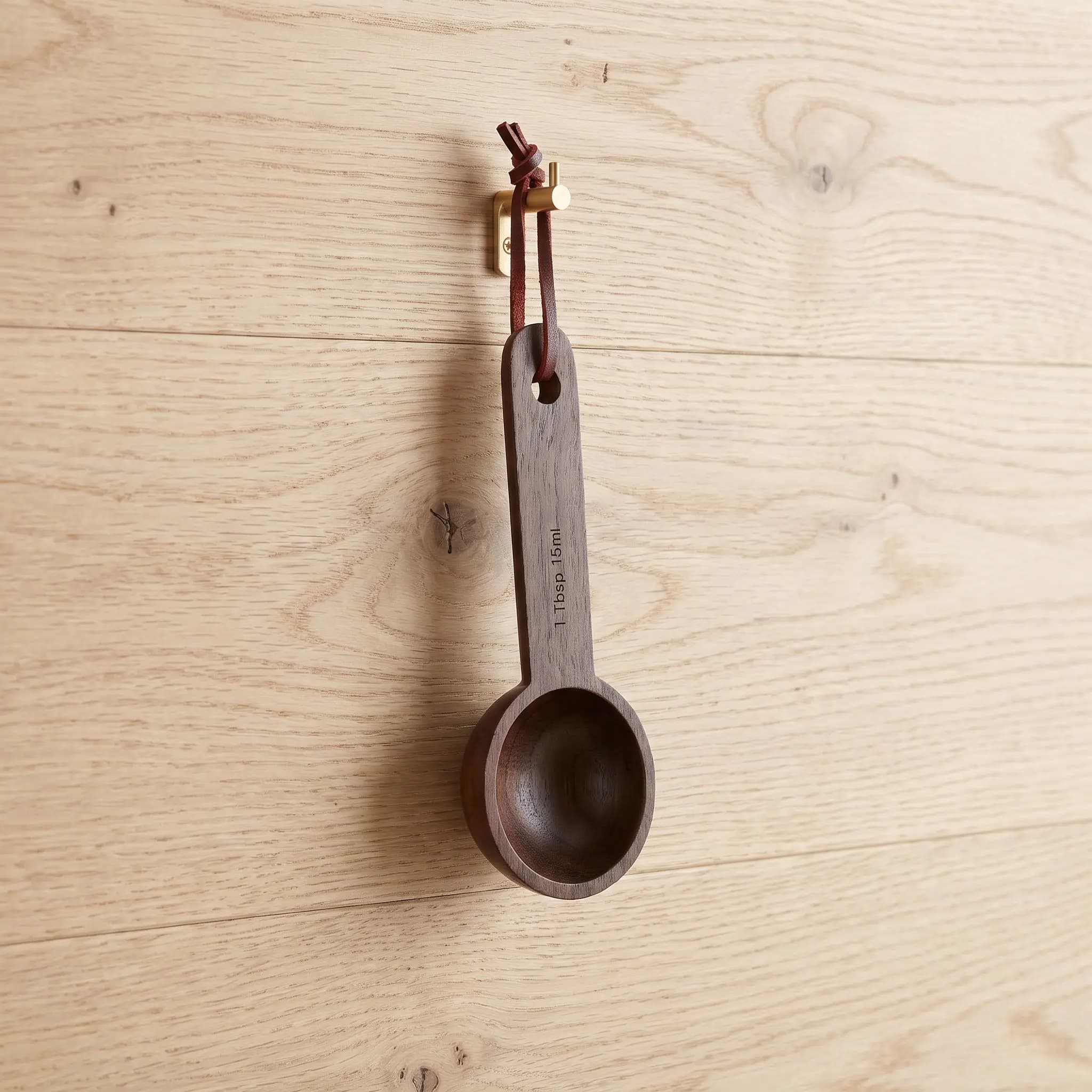 Walnut Coffee Measuring Scoop 15Ml Small Wooden Coffee Scoop Beans Sugar Tea Salt Kitchen Wood Kitchen Utensils