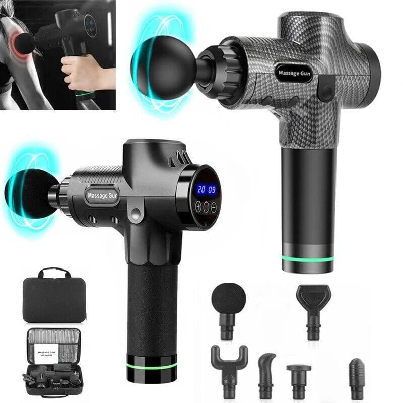 Fodrk Massage & Relaxation Abs & Tpr Fascia Gun Electric Painting Gun Ferra Massaging Device Back Massage