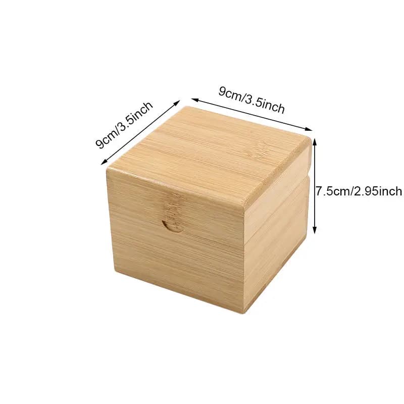 Watch Box Home Storage Boxes Men Strap Case Luxurious Packaging Wood Bamboo Bracelet Holder Chic for Men Band Strap Wooden
