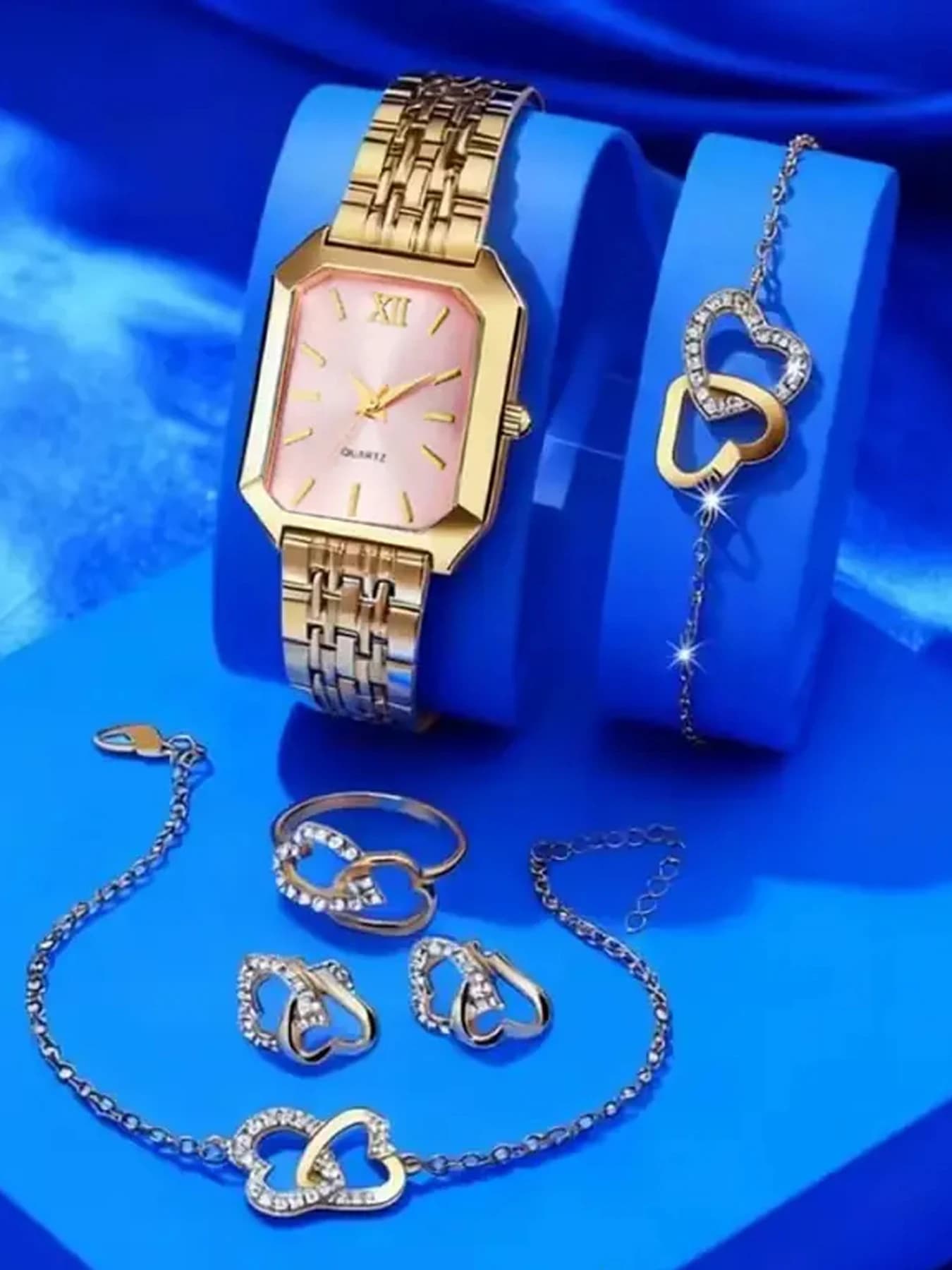 Orologio da donna in acciaio leggero e lussuoso, con lancette, per studentesse, alla moda, semplice, quadrato, al quarzo.