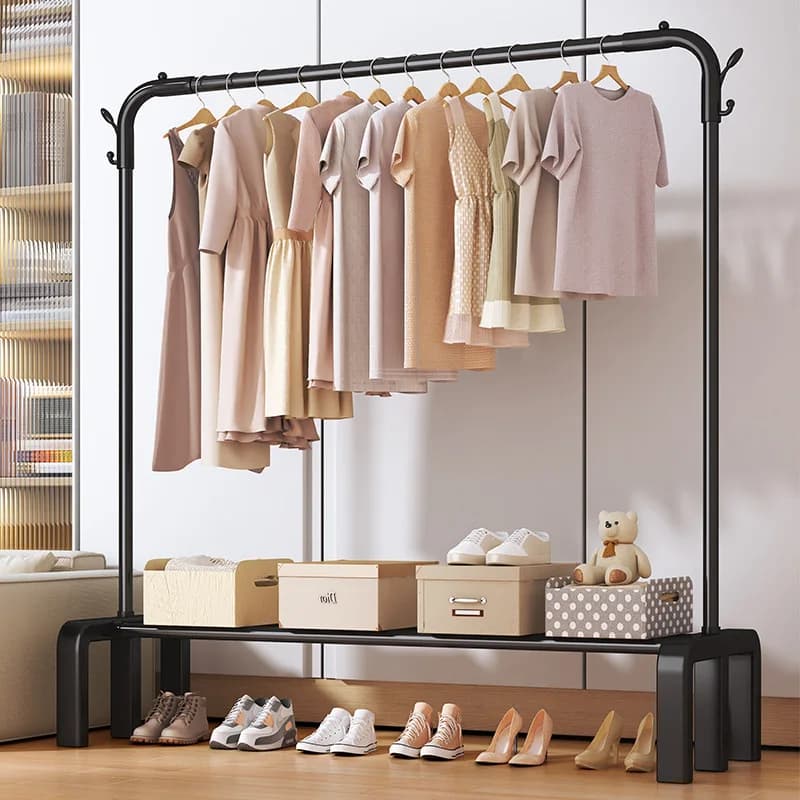 Simple Land Drying Room for Bedroom, Student Room, Balcony - Clothes rack and Interior Organizer