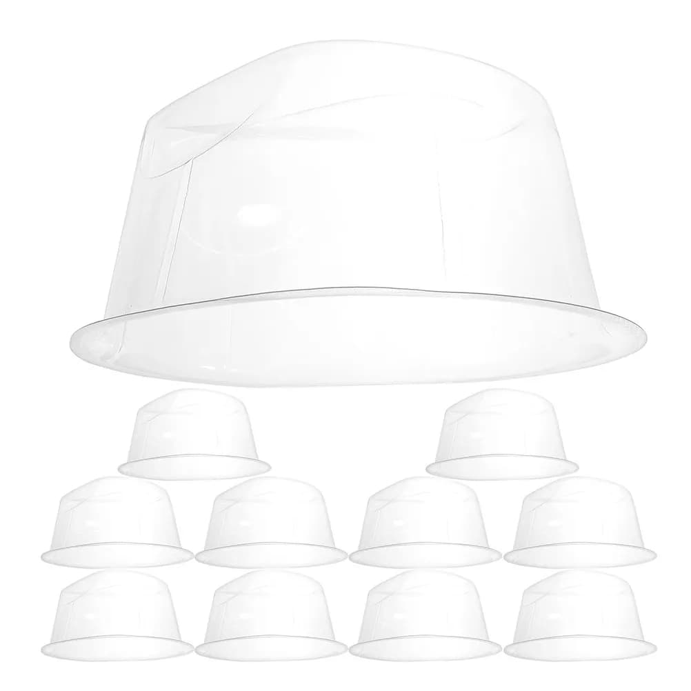 Espositore per Cappelli in Plastica da 20 Pezzi, Supporto per Cappelli da Baseball e da Cowboy, per Casa, Negozio e Viaggi