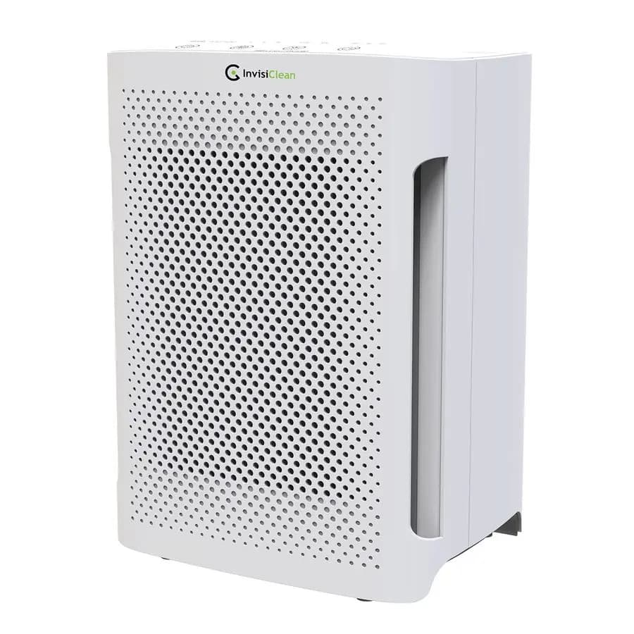 Purificatore d'Aria per Camera da Letto, Perfetto per Dormitorio, Filtro per Animali Domestici e Stanza dei Bambini, 5 in 1 con Filtro HEPA H13, Ionizzatore e Carburatore
