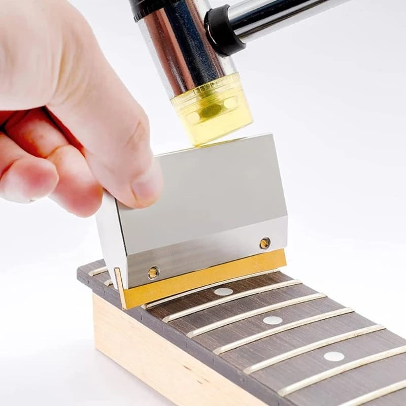 Fret Press Caul Instrument Wire Pressing Repair Tool Durable Fingerboard Guitar Bass Ukulele Luthier Maintenance Hand Tool