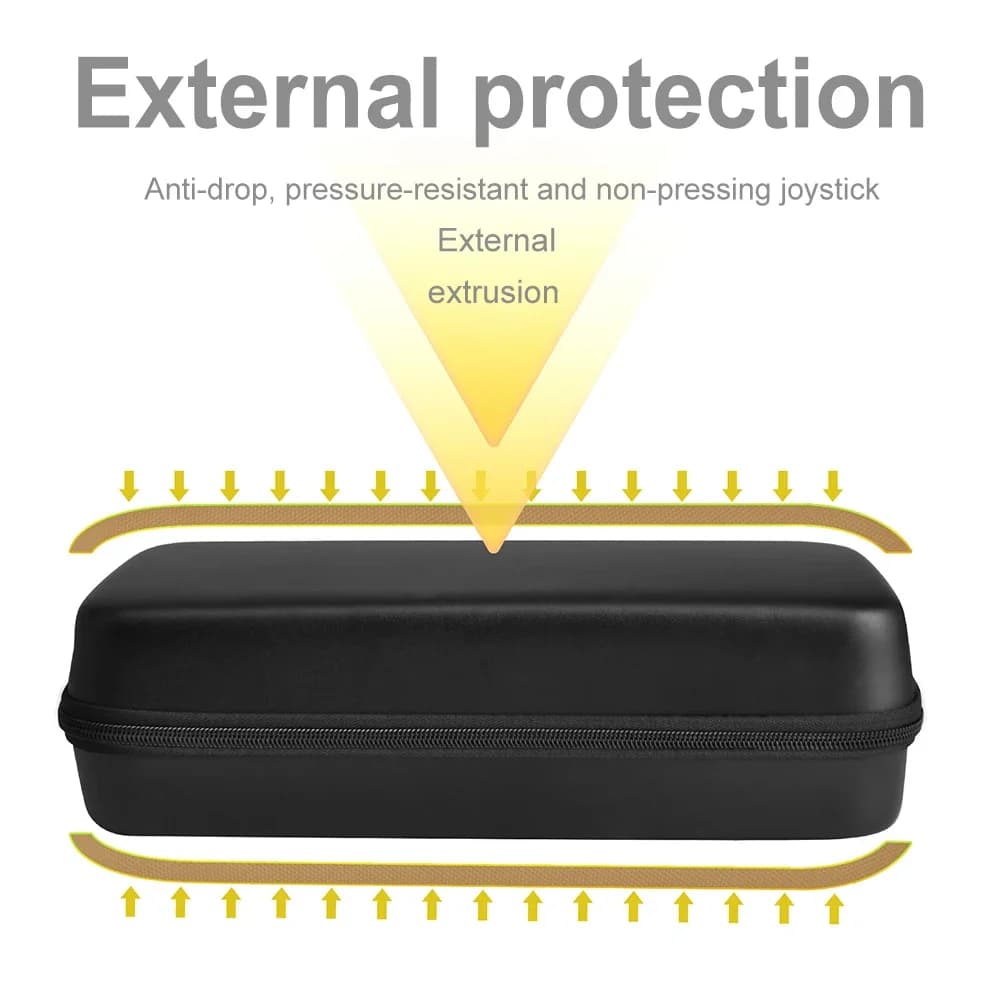 EVA Hard Carrying Case Bag for Lenovo Legion Go S Handheld Game Console Shockproof Travel Carrying Bag Anti-Drop Protective Case