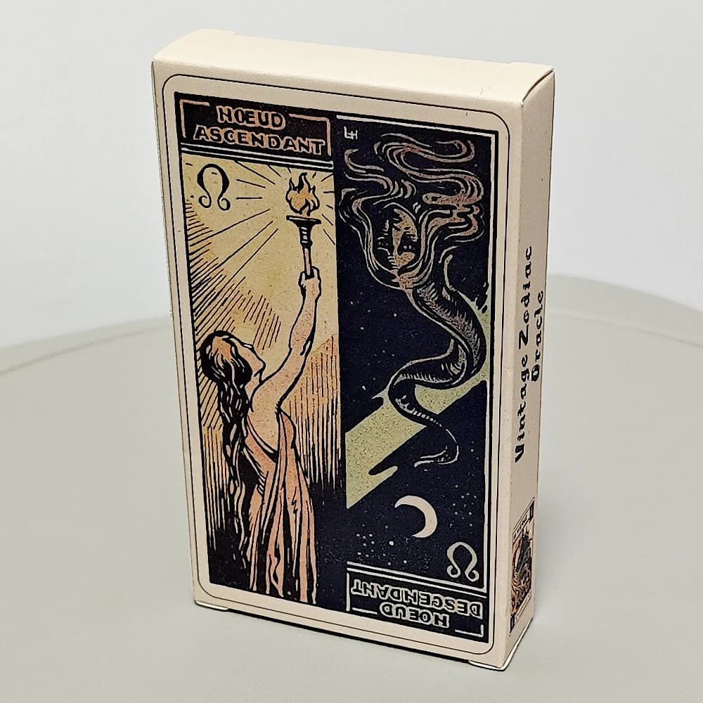 Tarocchi unici a tema zodiacale - 48 carte oracoli spirituali con simboli astrologici Tarocchi Le stile vintage Astologique Bestseller
