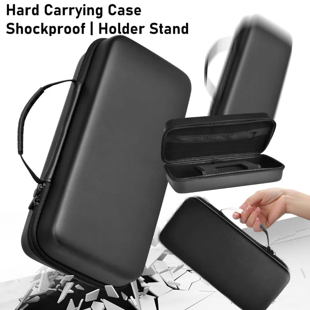 Custodia rigida in EVA per console di gioco portatile Lenovo Legion Go S con tasca in rete Custodia da viaggio Borsa da trasporto da viaggio