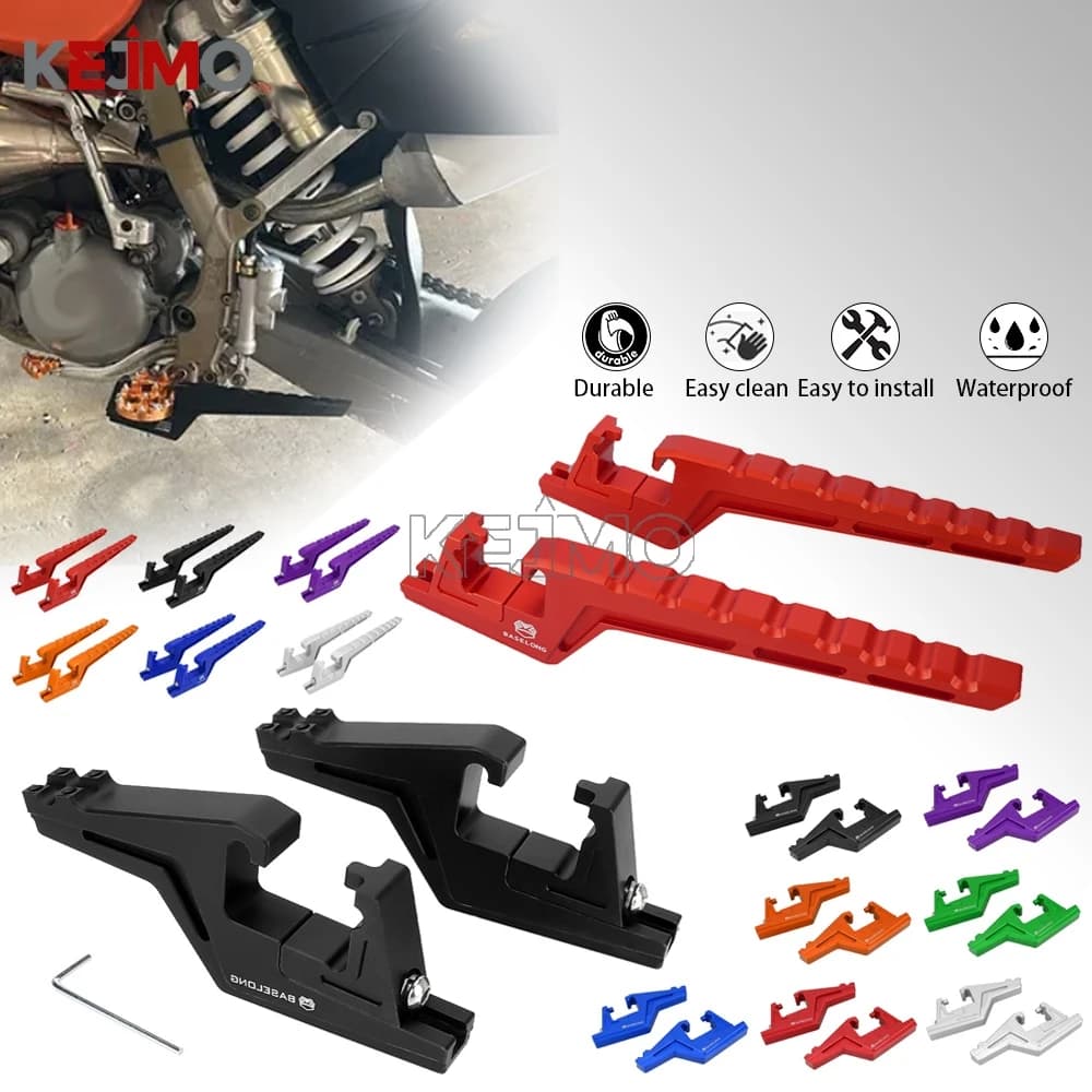 2026 2025 For RIEJU MR250 / 300 PRO 2021-2024 Motorcycle Passenger Foot Peg Extensions Extended Footpegs Bike Dirt Bike Off-Road