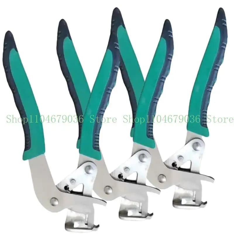 Strumento per rimozione delle graffette Pinza per rimozione delle clip per auto Maniglia ergonomica per elementi fissaggio dei c