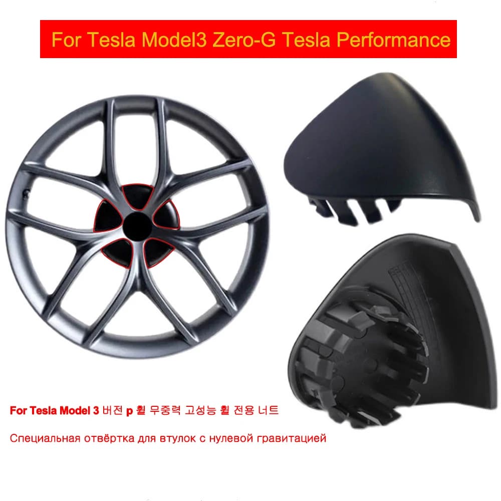 P Plate Hub Zero Gravity Kit tappo dado ruota ad alte prestazioni per Tesla Model 3 Cover Lug Nut Covers protezione estrattore Car Styling