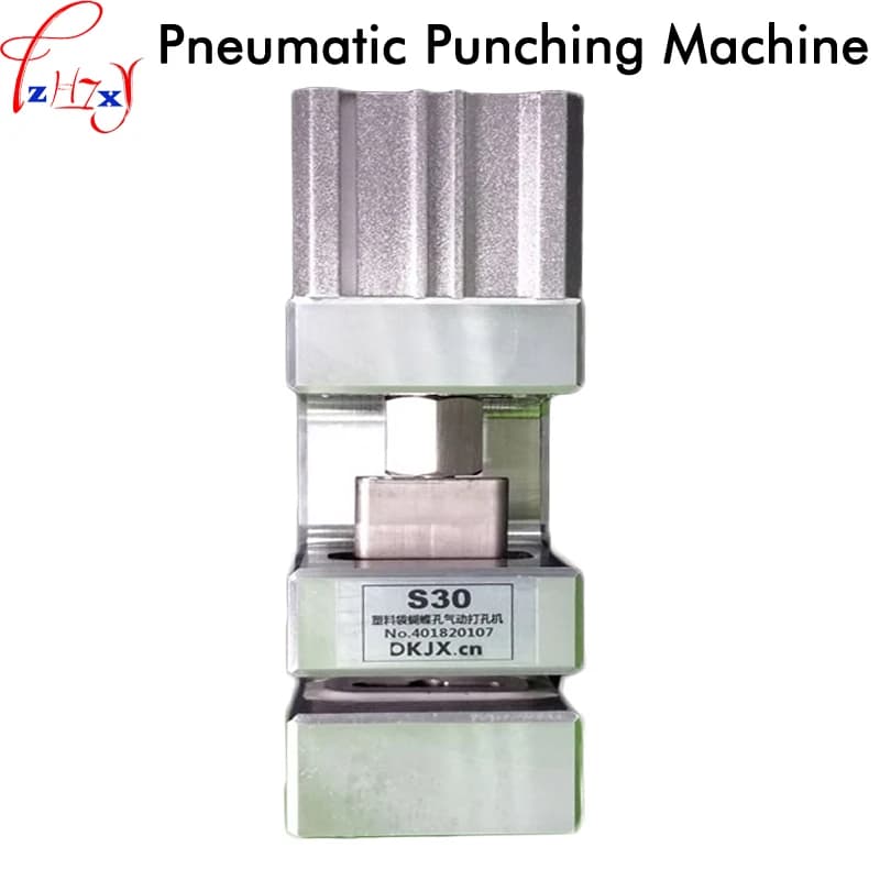 1PC S30 Pneumatic Aircraft Hole Punching Machine Plastic Bag Aircraft Hole Punch Machine Pneumatic Punching Machine 0.3-1.0MPa