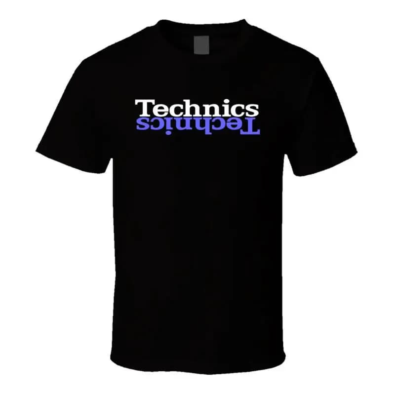 Maglietta DJ con logo Technics