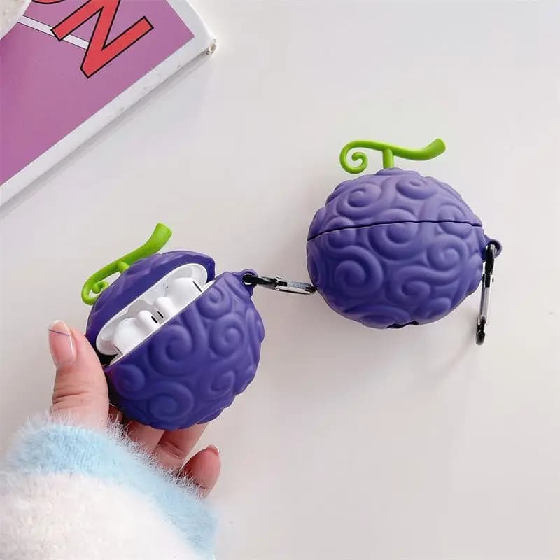 Apple Bluetooth Earbuds Case Anime One Piece Nika Devil Fruit AirPods 1/2 Generation Protective Case Pro 3rd Generation
