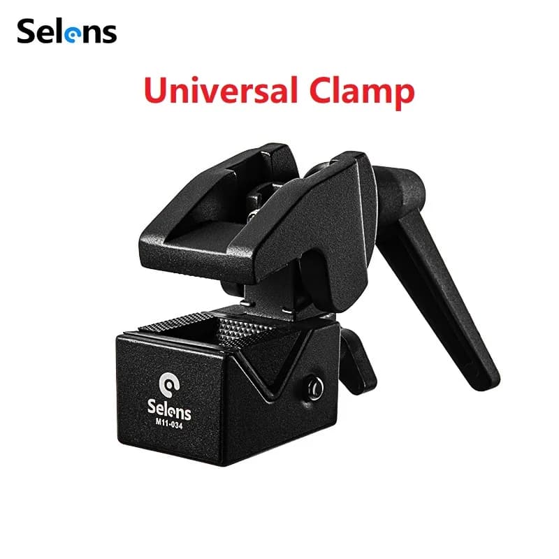Selens Super Clamp Articulated Magic Arm Clip Light Stand Tripod Universal Clamp for Softbox Camera Monitor LED Light Accessories