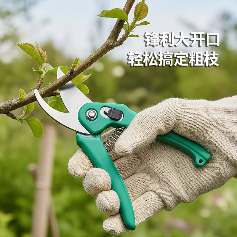 Potting shears in stainless steel Shears for thick branches for fruit trees Shears for vegetable fruit branches