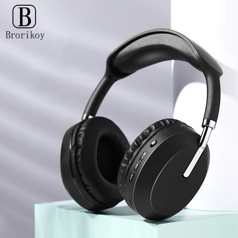 New Bluetooth Wireless Headset with Mic Stereo Earphone Designed for Sports Gaming Music and Seamless Phone Connectivity