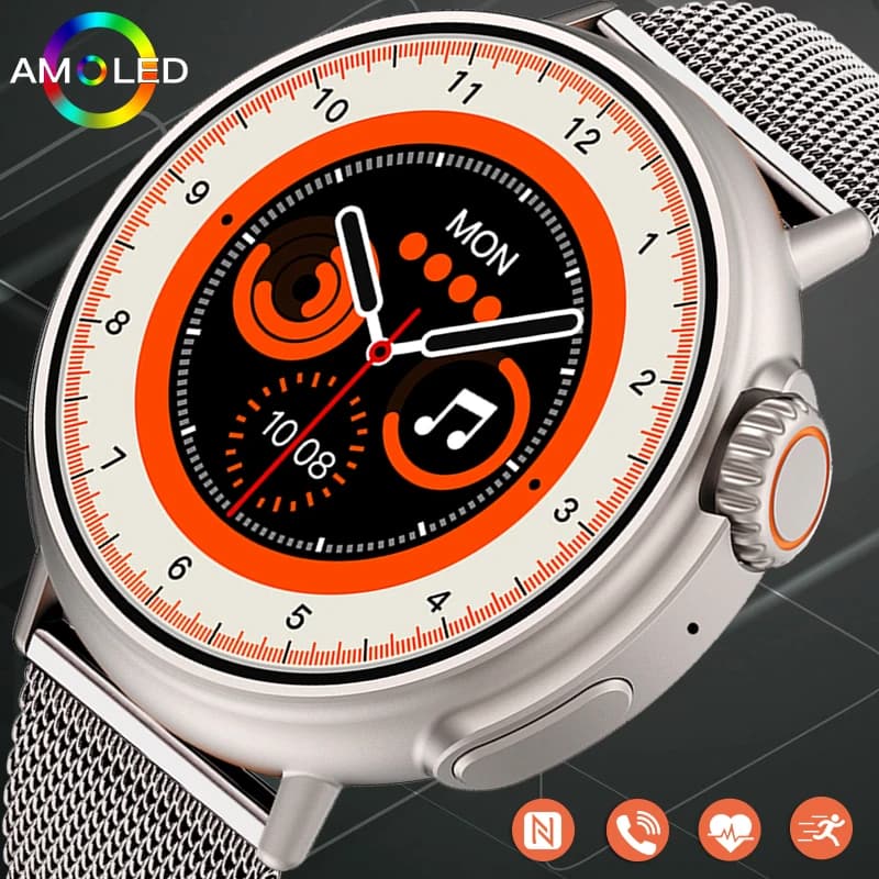 Nuovo Smartwatch di Lusso NFC per Donne, Monitoraggio Salute, Fitness, Orologio Sportivo Impermeabile per Android e iOS 2026