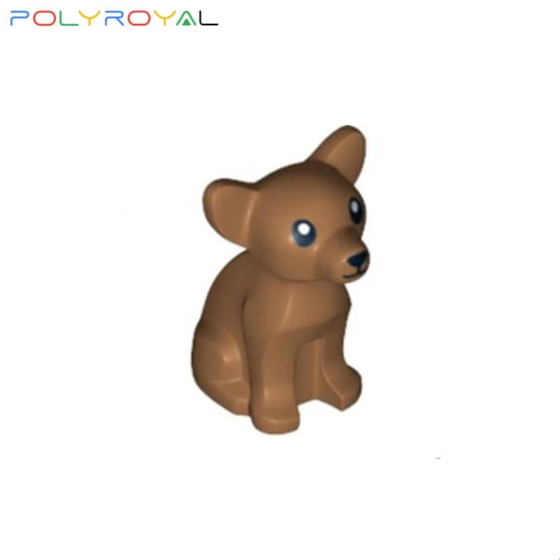 Building Blocks Technicalal parts Animal series Chihuahua dog 1 PCS MOC compatibile con marchi giocattoli per bambini 12888