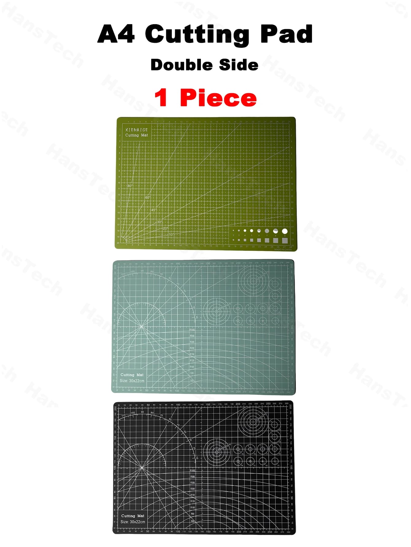 A4 Cutting Pad Plate Color Double-sided Cutting Board Paper Cutting Engraving Board Model Clay Cut Pad Rubber Stamp Board