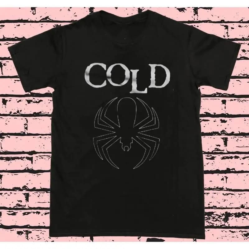 Maglietta Spider Cold American Rock Band Full Size S 5XL