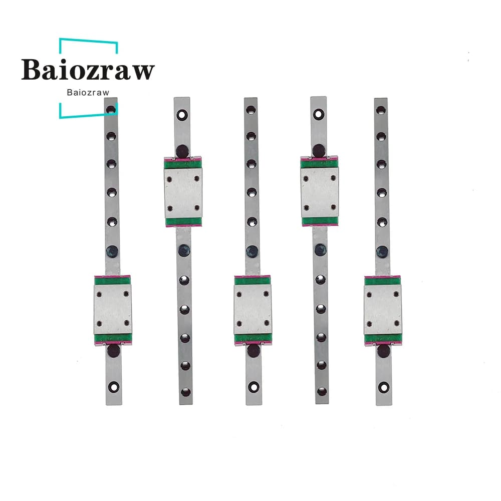 Baiozraw V0.1 V0.2 stampante 3D Linear Rail MGN7H Kit guida fai da te costruisci cursore lineare di alta qualità per parti della stampante 3D Voron 0.1